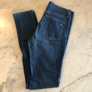 rag and bone high rise skinny jeans